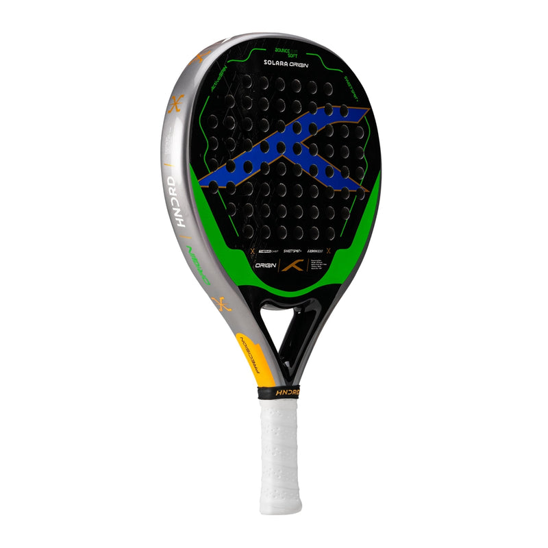 Hundred Padel Racket Solara Origin - Black/Green