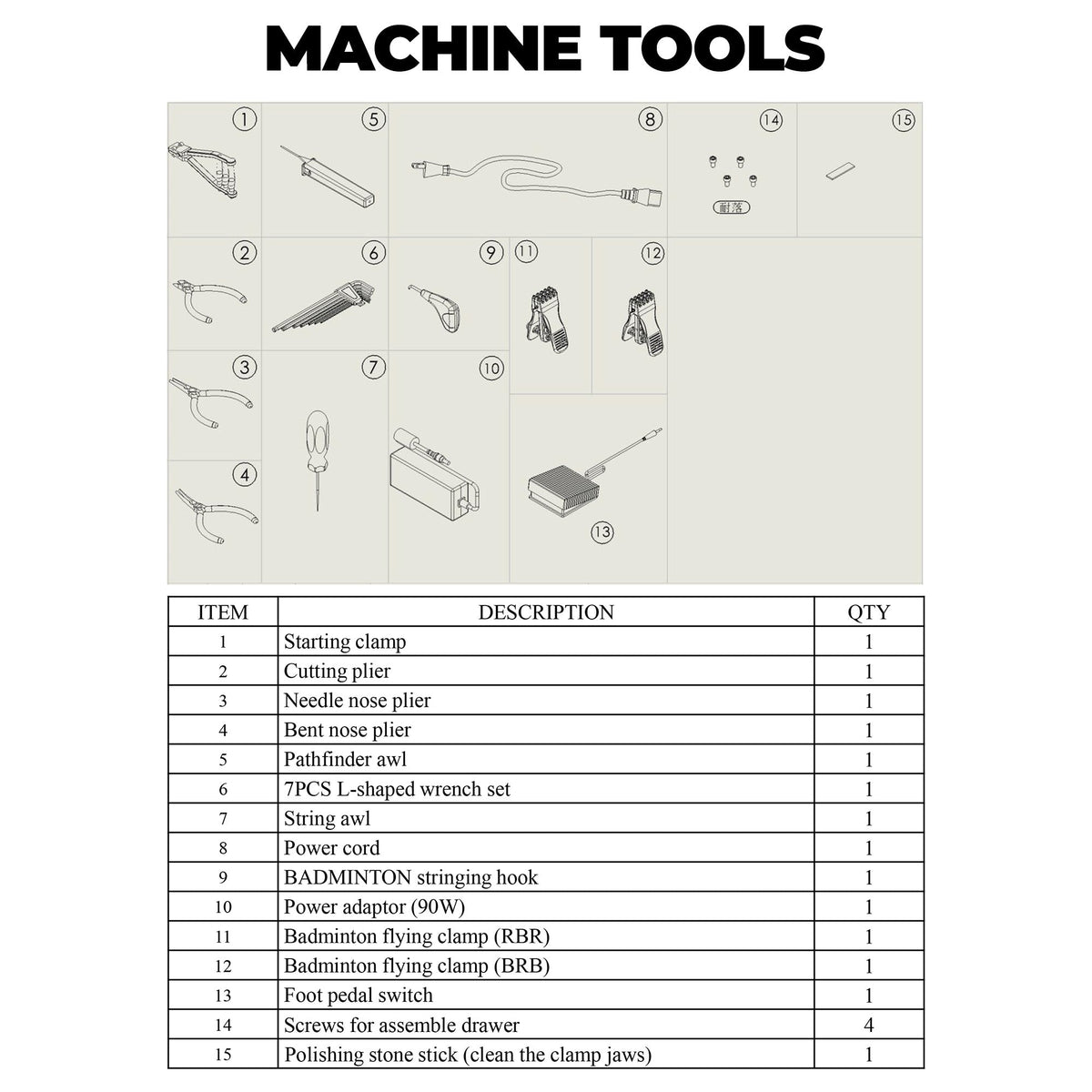 Falcon Stringing Machine