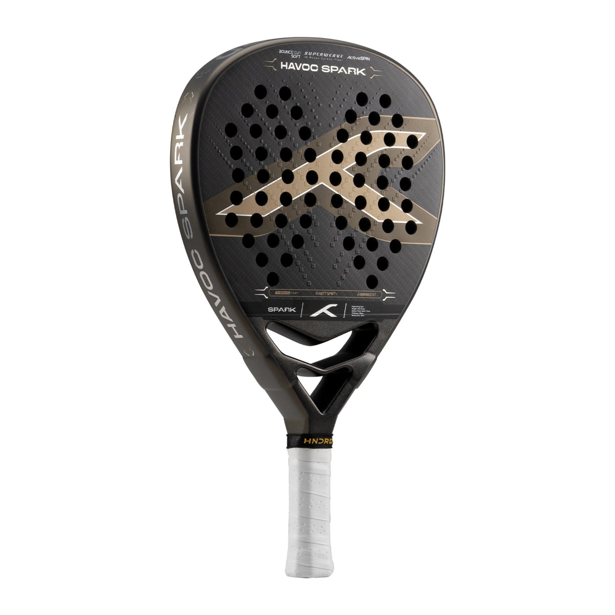 Hundred Padel Racket Havoc Spark - Dark Grey
