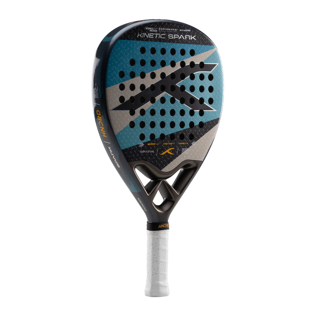 Hundred Padel Racket Kinetic Spark - Blue/Grey
