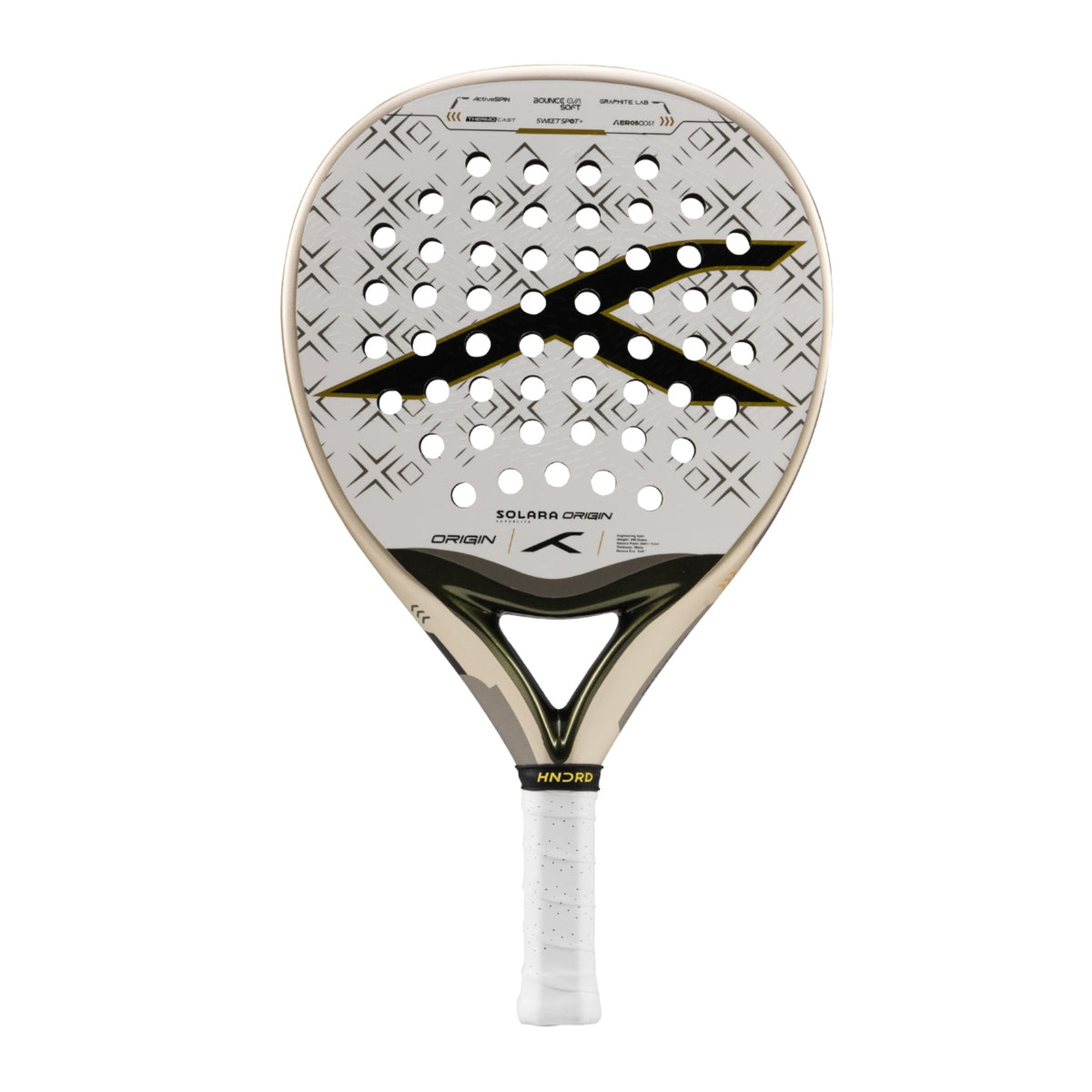 Hundred Padel Racket Solara Origin Superlite - White
