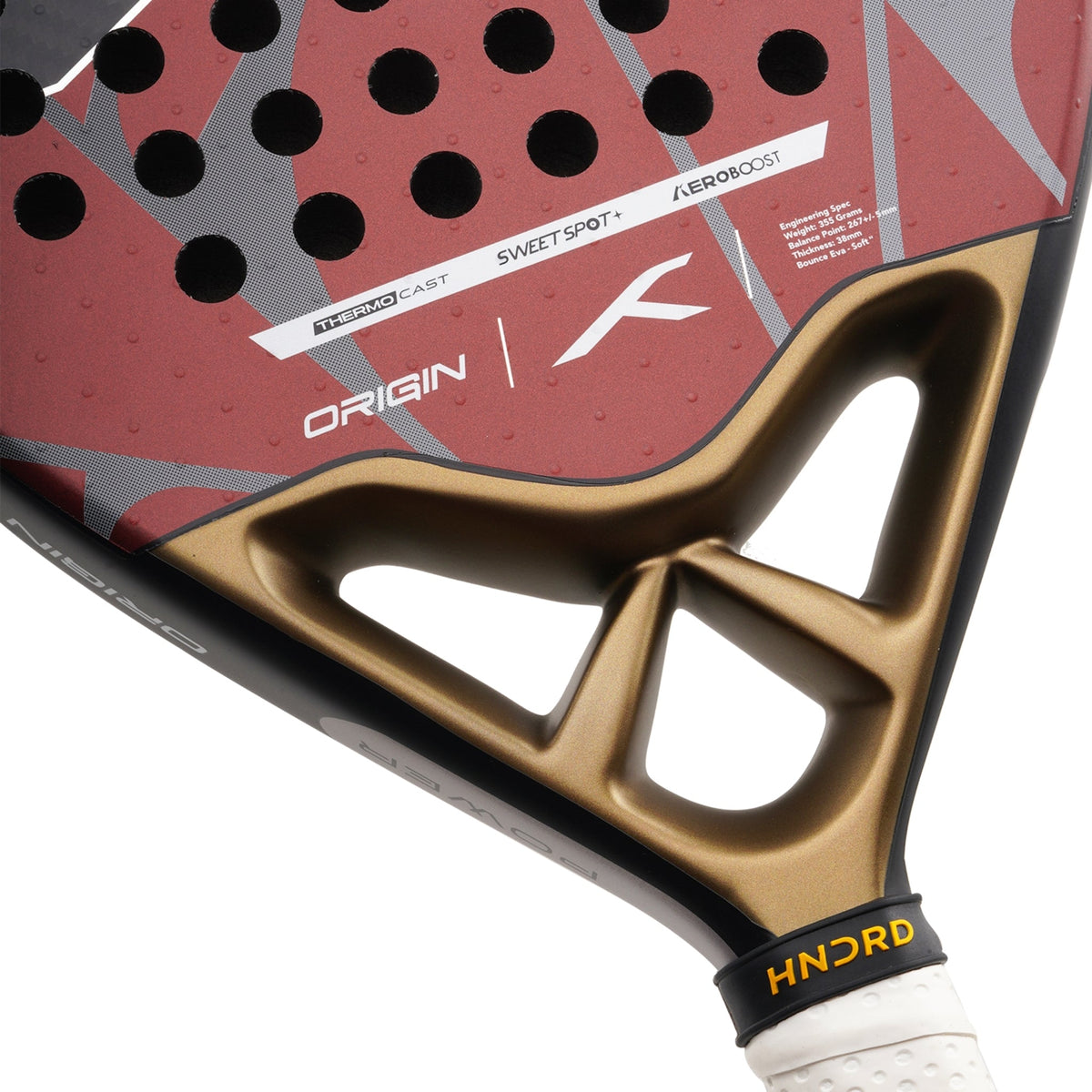 Hundred Padel Racket Kinetic Origin - Auburn