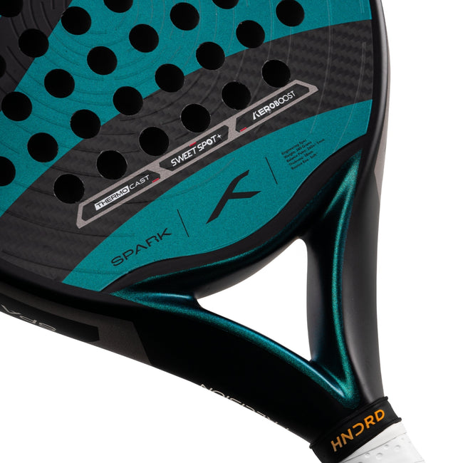 Hundred Padel Racket Solara Spark - Emerald