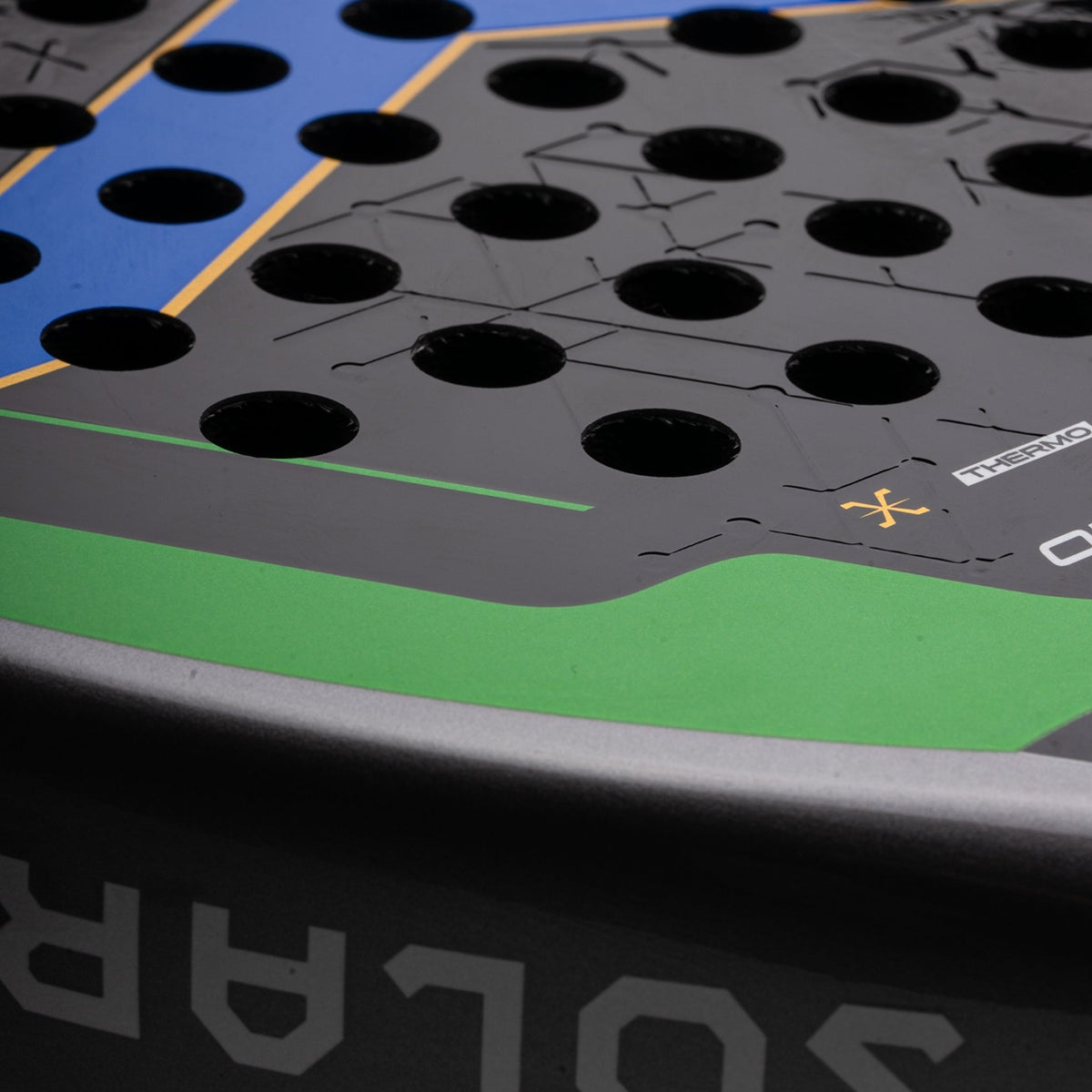Hundred Padel Racket Solara Origin - Black/Green