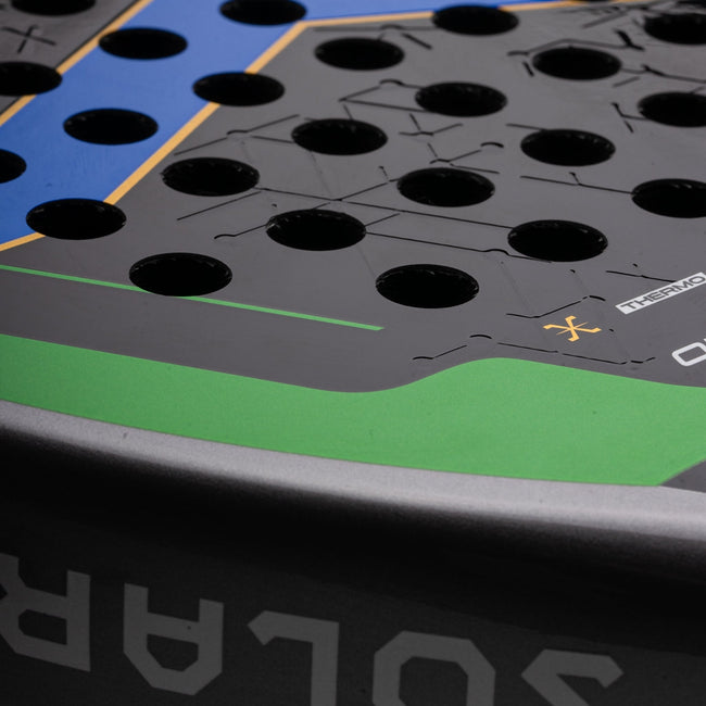 Hundred Padel Racket Solara Origin - Black/Green