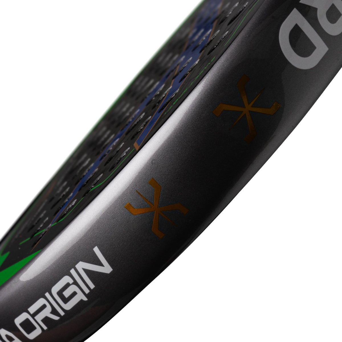 Hundred Padel Racket Solara Origin - Black/Green