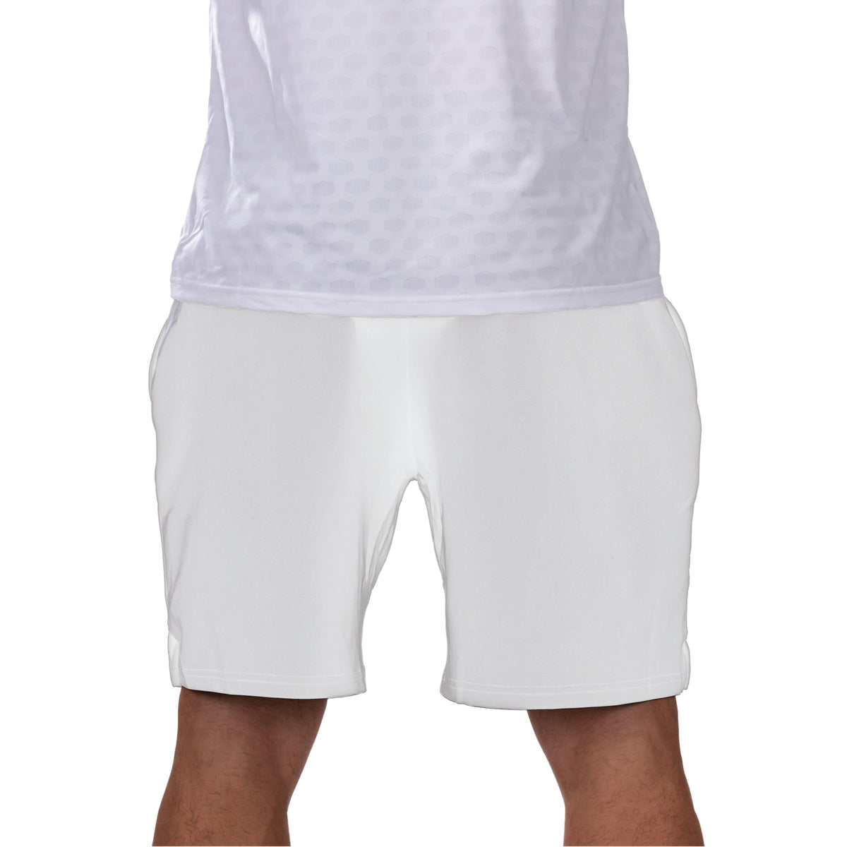 Hundred Shorts Drop White Unisex