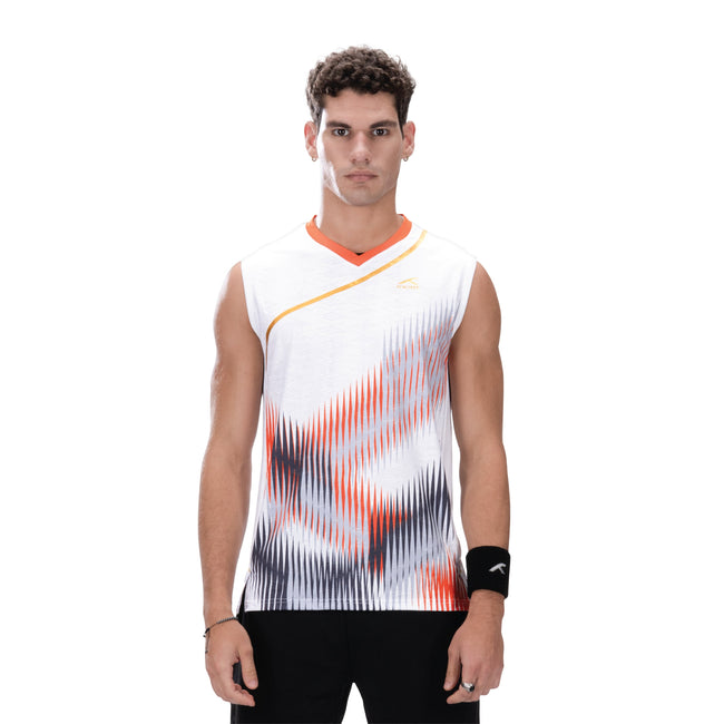 Hundred Tank Top - Mirror Game White