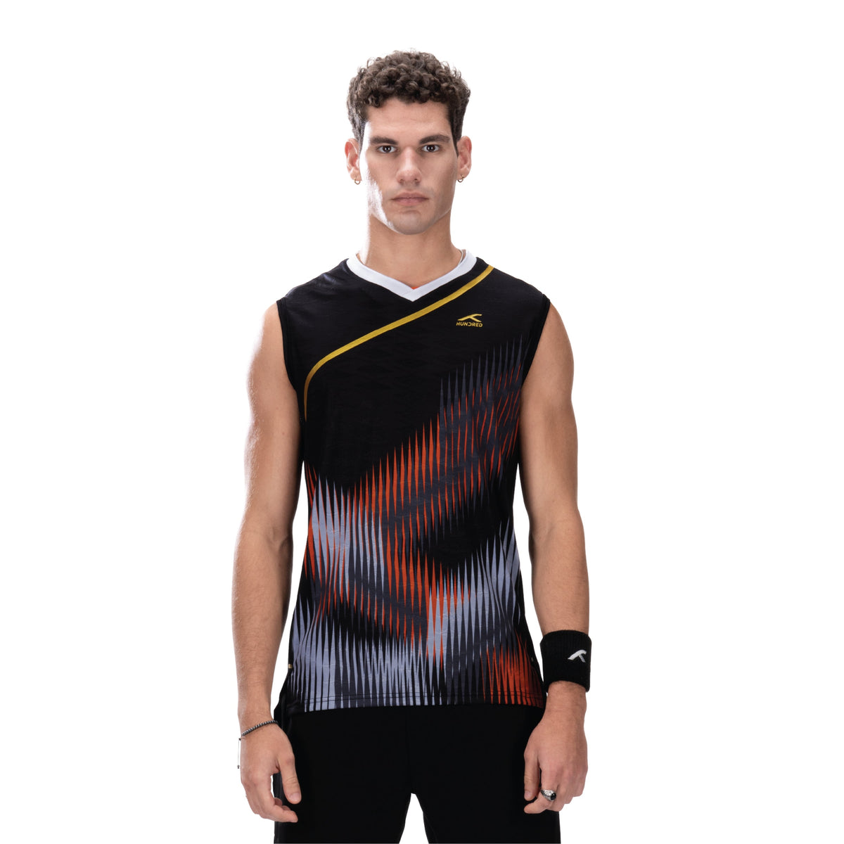 Hundred Tank Top - Mirror Game Black